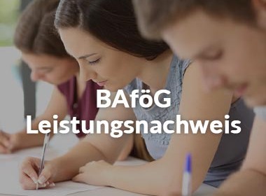 BAföG Bewilligungszeitraum Leistungsnachweis