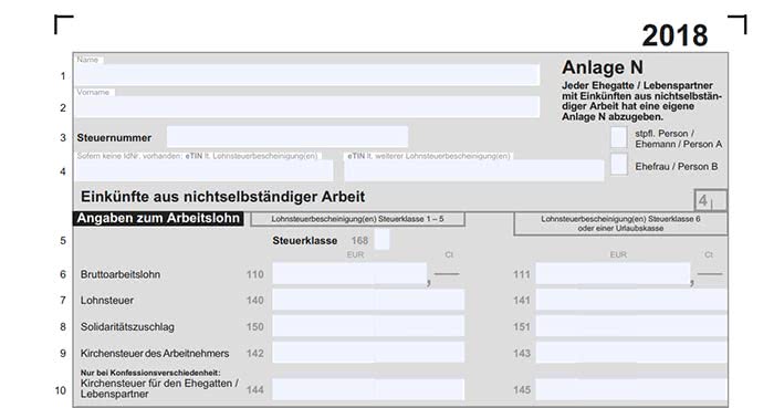 Werbungskosten im Studium Anlage N