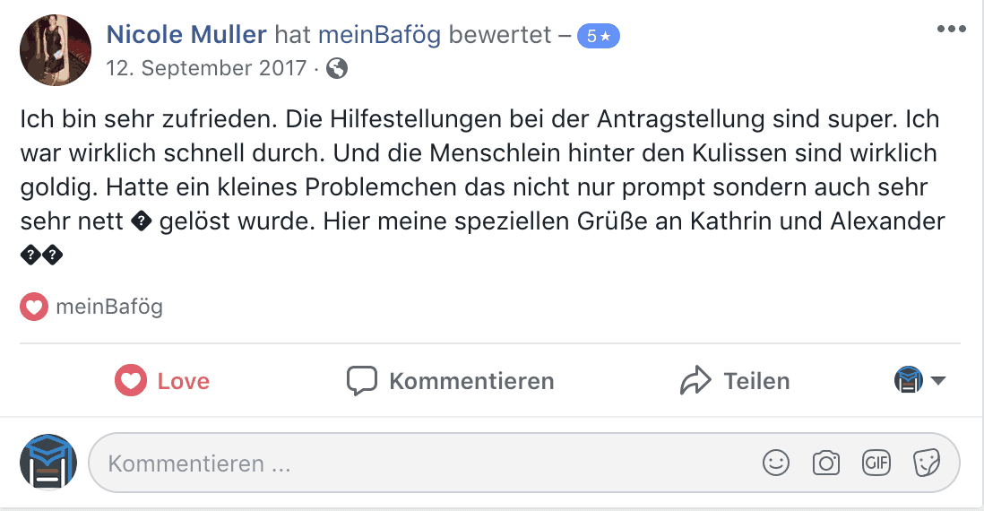 meinbafoeg-das sagen Studenten dazu