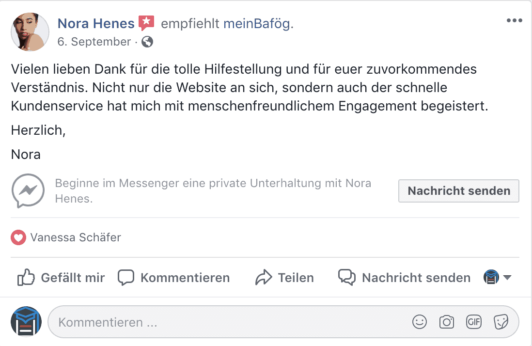 meinbafoeg-das sagen Studenten dazu